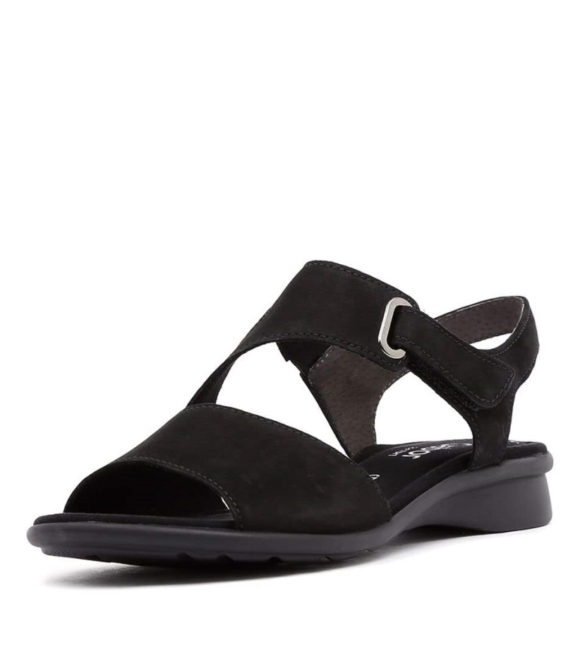 Gabour | Cuir Nubuck Exclusif Suraya Schwarz